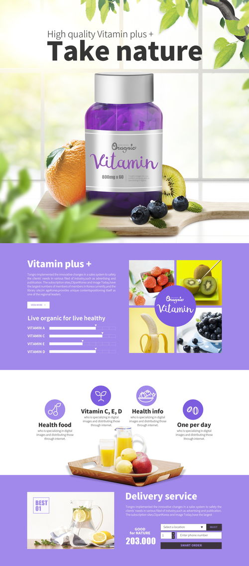 天然有机食品网页设计 从概念到实现